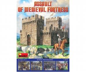 1:72 Château fort avec troupes d'attaque