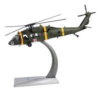 1 72 Décoration pour Hélicoptère Utilitaire en Alliage UH-60 Black Hawk Avion De Chasse La Marine pour Les Passionnés D'Aviation(Style 2)