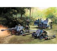 1:72 German Guns Set : PAK35-PAK40-FLAK38