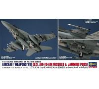 1:72 HASEGAWA Aircraft Weapoms: Viii U.S Air/Air Missiles Kit HASX72-13