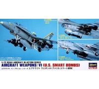 1:72 Hasegawa Aircraft Weapons Vi: U.S. Smart Bombs Aereo Plane Kit HASX72-11 Mo