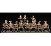 Hasegawa Kit de figurines Aviateur marin japonais 1/72 35116