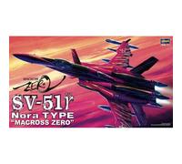 1:72 HASEGAWA Sv-51Y Nora Type Advance Airplane Macross Zero Kit HA65716