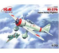 ICM Kit maquette Ki-27b 1:72 Chasseur de l'armée japonaise (ICM72202)
