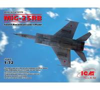 1:72 ICM KIT Mig-25 Rb Soviet Reconnaissance Plane Kit ICM72173
