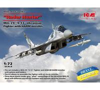 1:72 ICM KIT Radar Hunter Mig-29 9-13 Ukrainian Fight. ICM72143