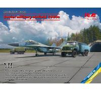 ICM Maquette DS7203 Aérodrome militaire soviétique 1:72 (MiG-29 9-13, APA-50M ZiL-131)