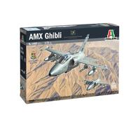 1:72 ITALERI Embraer Amx Ghibli Military Airplane 1985 Kit IT1460