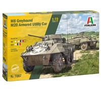 1:72 ITALERI M8 Greyhound / M20 Armored Utility Car Kit IT7087
