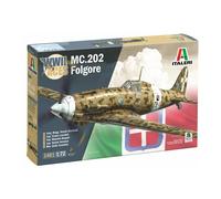 Italeri Maquette Avion Mc.202 Folgore WW II 1:72 Réf. 15832 Multicolore