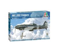 Italeri Maquette d'avion 1:72 MC 202 Folgore – Kit plastique, décalques pour 4 versions