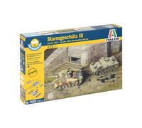 1:72 Italeri Sd.Kfz.142/1 Stug. III Ausf. G(2 FAST ASSEMBLY S) Kit IT7522 Modell
