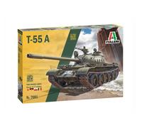 Italeri Kit de modélisme 7081S T-55 1:72 Plastique Camouflage