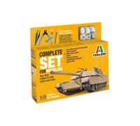 1:72 ITALERI Tank M1A Abrams Military 1980 Kit IT72004