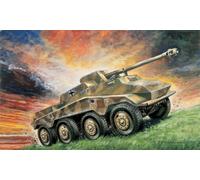 1:72 Italeri Tank Sd.Kfz.234/4 Military 1945 Kit IT7047 Modellino