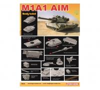 Dragon - m1a1 abrams aim 1/72 - dragon 7614