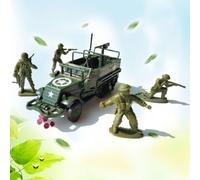 1/72 M3 Demi-Voie Véhicule Blindé 4d Assemblage Modèle Militaire Enfants Jouet P31b