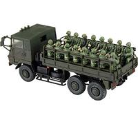1/72 militaire série de kit de modèle No.12 Ground Force d'auto-défense de type 73 camions lourds 3t moitié (personnel d'embarquement 20 pièces)