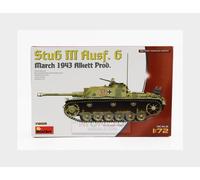 1:72 MINIART Tank Stug Iii Ausf. G Military 1943 Kit MA72105