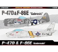 1/72 P-47&F-86E Gabreski SPECIAL EDITION #12530 by Academy