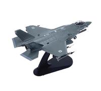 1 72 pour Israël F-35I Stealth Cinquième Génération Avion F35 Moulé sous Pression Modèle d'avion Kit Décoration Bureau Ou Cadeau Kit de Jeu de Passe-Temps