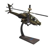 1:72 pour L'armée Américaine AH64 en Métal Moulé sous Pression Hélicoptère Apache Modèle Alliage Jouets Modèle Militaire Collection Jouets pour Les Amateurs (avec Support) Cadeau