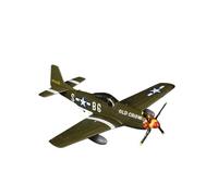 1 72 pour l'échelle P51 Mustang P-51 World War II Fighter Classic Military Model Plane Enthusiast Gift Kit de Jeu de Passe-Temps