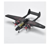 1: 72 pour P-61B Black Widow Chasseur Jet Simulation Modèle d'avion Militaire Jouet Collection Artisanat Kit de Jeu de Passe-Temps(2)
