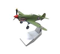 1:72 pour présentoir de modèle d'avion Chasse P-40 Avion Miniature Collection en Alliage Ensemble de Jeu de Passe-Temps Miniature