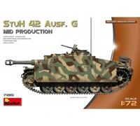 Maquette Char Stuh 42 Ausf. G Mid Production |miniart|72115| 1:72 Maquette Char