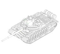 Trumpeter 07149 - 1:72 Russe T-62 Era (Mod.1972) - Neuf