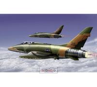 TRUMPETER 01650 MAQUETTE F-100F SUPER SABRE 1/72