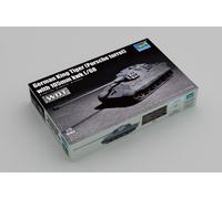 KING TIGER (Porsche Turret) w/ 105mm KwK L/68 - TRUMPETER 1/72 PLASTIC KIT