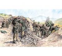 1:72 Italeri WWII GERMAN PARATROOPERS kit IT6134 Modellino