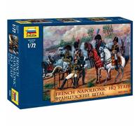 1:72 ZVEZDA Figures French Napoleonic Hq Staff Kit ZS8080