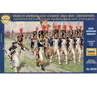 1:72 Zvezda French Imperial Old Guards Kit Z8030 Modellino