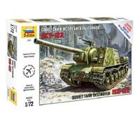1:72 Zvezda ISU-122Soviet Self Propelled GunWWII Kit Z5054 Modellino