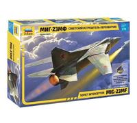 1:72 ZVEZDA Mig-23 Mf ”Flogger” Soviet Interceptor Kit ZS7225