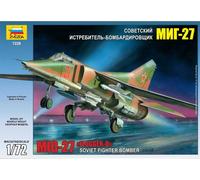 1:72 Zvezda Mig-27 (Re-Release) Kit 1/72 Z7228 Modellino