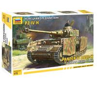 1:72 Zvezda Panzer Iv Ausf.H Kit ZS5017 Modellino