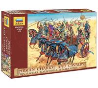 1:72 Zvezda Persian Chariot And Cavalry Kit ZS8008 Modellino