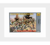 1:72 ZVEZDA Russian Infantry Of World War Military Figures Kit ZS8082