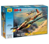 1:72 Zvezda Stormovik Il-2 Kit Z7279 Modellino