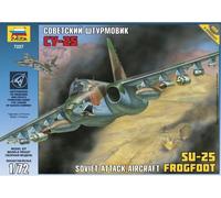 Zvezda Maquette d'avion Sukhoi Su-25 Grenouille Plastique 1:72 Grand modèle
