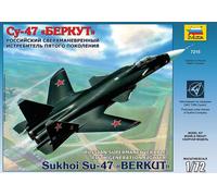 1:72 Zvezda Sukhoi Su-47 Berkut Kit Z7215 Modellino