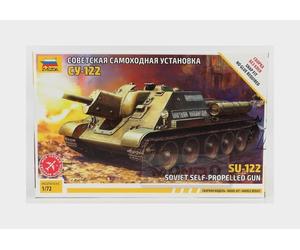 1:72 ZVEZDA Uztm Su-122 Military Tank 1944 Kit ZS5043