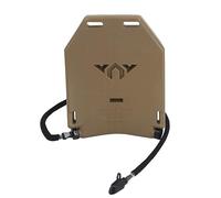 1,75 L - Boîte d'hydratation pour réservoir d'hydrogène - Panneau d'eau - Pour porte-plaque d'assaut Molle - JPC CPC AVS - Gilet tactique, marron, taille unique