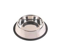 TRIXIE ÉCUELLE EN INOX AVEC ANNEAU EN CAOUTCHOUC D=20CM 24854,