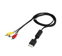 1.75m Câble Audio Vidéo Av Compatible Pr Sony Ps1 Ps2 Playstation Adaptateur