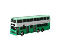 1/76 Pour Bus À Deux Étages So Wu N ° 2 Modèle De Voiture En Alliage Vert Classique Rétro Modèle Souvenir